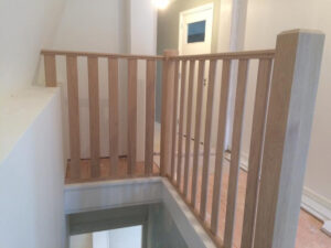 MHF maatwerk Mark Hoff meubelmaker houtbewerking Woninginrichting overige vertrekken ballustrade