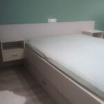 MHF maatwerk Mark Hoff meubelmaker houtbewerking Woninginrichting slaapkamer bedombouw