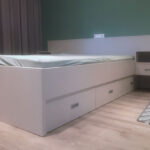 MHF maatwerk Mark Hoff meubelmaker houtbewerking Woninginrichting slaapkamer bedombouw