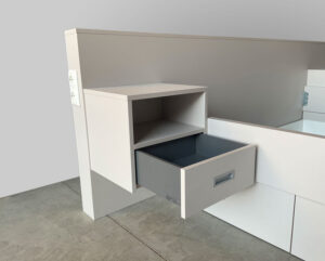 MHF maatwerk Mark Hoff meubelmaker houtbewerking Woninginrichting slaapkamer bedombouw
