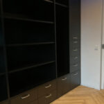 MHF maatwerk Mark Hoff meubelmaker houtbewerking Woninginrichting slaapkamer inloopkast
