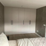 MHF maatwerk Mark Hoff meubelmaker houtbewerking Woninginrichting slaapkamer Kledingkast