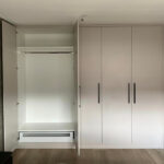MHF maatwerk Mark Hoff meubelmaker houtbewerking Woninginrichting slaapkamer Kledingkast