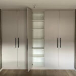 MHF maatwerk Mark Hoff meubelmaker houtbewerking Woninginrichting slaapkamer Kledingkast