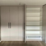 MHF maatwerk Mark Hoff meubelmaker houtbewerking Woninginrichting slaapkamer Kledingkast