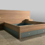 MHF maatwerk Mark Hoff meubelmaker houtbewerking Woninginrichting slaapkamer bedombouw