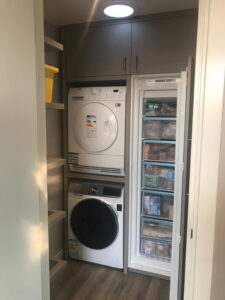 MHF maatwerk Mark Hoff meubelmaker houtbewerking Woninginrichting Bijkeukenkast