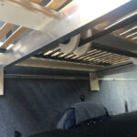 MHF maatwerk Mark Hoff meubelmaker houtbewerking Camperbouw camperinterieur Ford met Hefbed