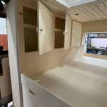 MHF maatwerk Mark Hoff meubelmaker houtbewerking Camperbouw camperinterieur Mercedes 310 brandweerbus buscamper
