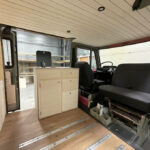 MHF maatwerk Mark Hoff meubelmaker houtbewerking Camperbouw camperinterieur Mercedes 310 brandweerbus buscamper