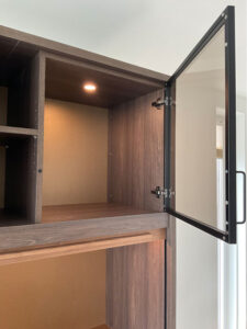 MHF maatwerk Mark Hoff meubelmaker houtbewerking Woninginrichting woonkamer