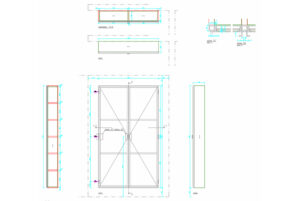 MHF maatwerk Mark Hoff meubelmaker houtbewerking ontwerp en engineering vitrinekast