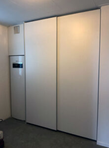 MHF maatwerk Mark Hoff meubelmaker houtbewerking Woninginrichting Bijkeukenkast
