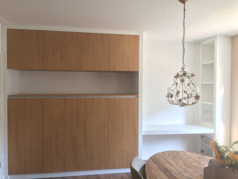 MHF maatwerk Mark Hoff meubelmaker houtbewerking Woninginrichting woonkamer