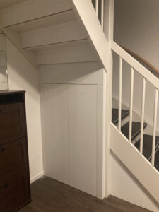 MHF maatwerk Mark Hoff meubelmaker houtbewerking Woninginrichting trapbetimmering