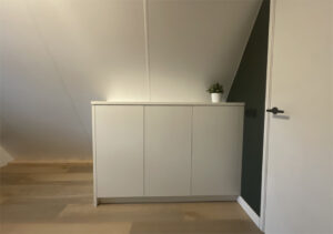 MHF maatwerk Mark Hoff meubelmaker houtbewerking Woninginrichting zolder slaapkamer