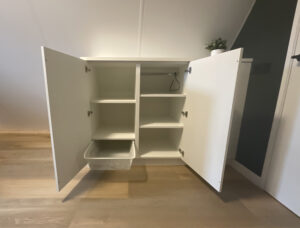 MHF maatwerk Mark Hoff meubelmaker houtbewerking Woninginrichting zolder slaapkamer